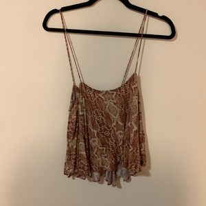 Printed Flowy UO Tank